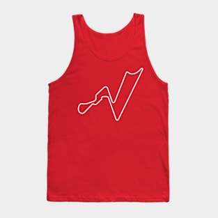 Buddh International Circuit [outline] Tank Top